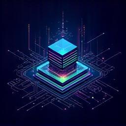 Enterprise blockchain platform graphic
